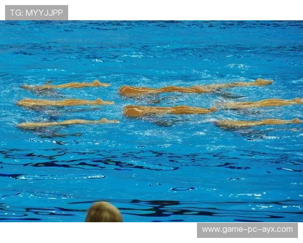 花样游泳队训练画面被误以为电影特效